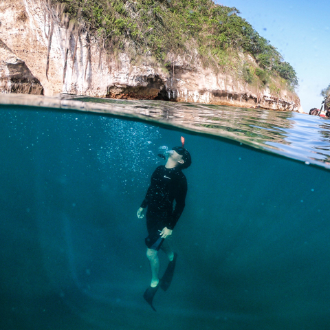 Snorkel en Los Arcos